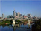 View of Nashville in the Morning